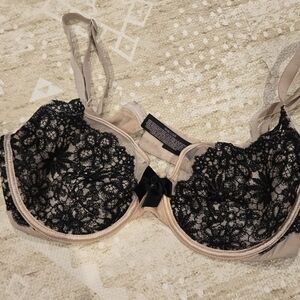 Elegant Black Lace Bra